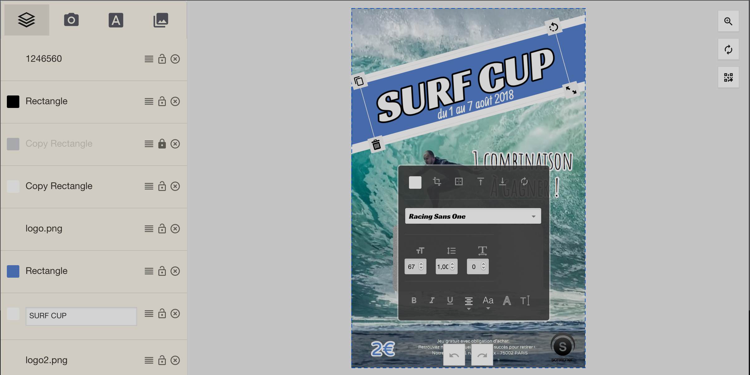 Organiser une belle tombola pour une association ou une école est un moyen pratique et festif de récolter des fonds. Pour une organisation simplifiée, avez-vous pensé à créer votre propre billet de tombola à gratter ? Un procédé qui vous épargne les étapes de la vente du ticket à souche et du classique tirage au sort. Pour autant, le hasard reste de la partie !
