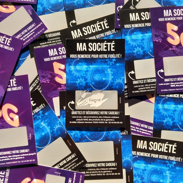 Tickets à gratter pour les sociétés technologiques